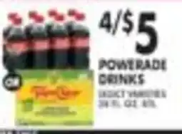 Pioneer Supermarkets Powerade drinks offer