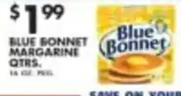 Pioneer Supermarkets Blue Bonnet margarine offer