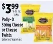 Pioneer Supermarkets Polly-O String Cheese or Cheese Twists offer