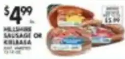 Pioneer Supermarkets Hillshire Sausage Or Kielbasa offer
