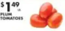 Pioneer Supermarkets Plum Tomatoes offer