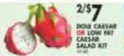 Pioneer Supermarkets Dole Caesar or Low Fat Caesar Salad Kit offer