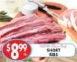 Pioneer Supermarkets Short Ribs offer