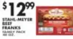 Pioneer Supermarkets Stahl-Meyer beef franks offer
