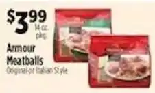Pioneer Supermarkets Armour Meatballs offer