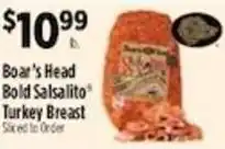 Pioneer Supermarkets Boar's Head Bold Salsalito Turkey Breast offer