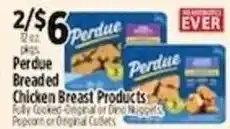 Pioneer Supermarkets Perdue breaded chicken breast products offer