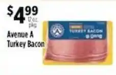 Pioneer Supermarkets Avenue A Turkey Bacon offer