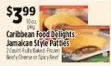 Pioneer Supermarkets Caribbean Food Delights jamaican style patties offer