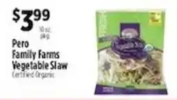 Pioneer Supermarkets Pero Family Farms Vegetable Slaw offer