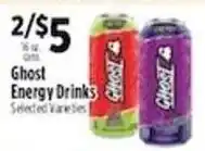 Pioneer Supermarkets Ghost Energy Drinks offer