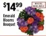 Pioneer Supermarkets Emerald Blooms Bouquet offer