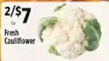 Pioneer Supermarkets Fresh Cauliflower offer