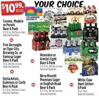 Pioneer Supermarkets Varieties of Beer offer