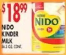 Met Foodmarkets Nido Kinder Milk offer