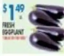Met Foodmarkets Fresh Eggplant offer