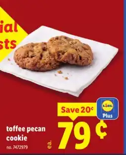 Lidl toffee pecan cookie offer