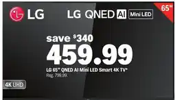 Meijer LG 65 QNED AI Mini LED Smart 4K TV offer