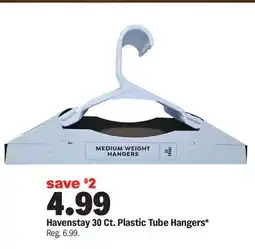Meijer Havenstay 30 Ct. Plastic Tube Hangers offer