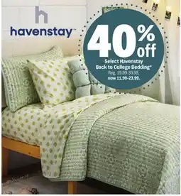 Meijer Select Havenstay Back to College Bedding offer