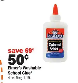 Meijer Elmer's Washable School Glue offer