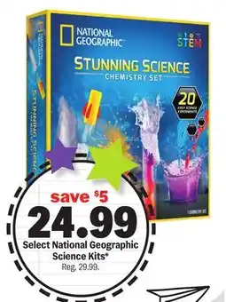 Meijer Select National Geographic Science Kits offer