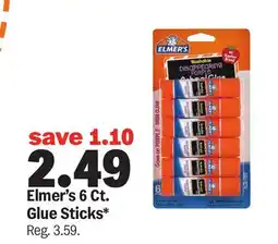 Meijer Elmer's 6 Ct. Glue Sticks offer
