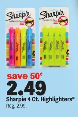 Meijer Sharpie 4 Ct. Highlighters offer