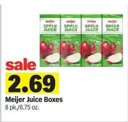 Meijer Meijer Juice Boxes offer