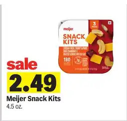 Meijer Meijer Snack Kits offer