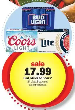 Meijer Bud, Miller or Coors offer