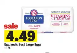 Meijer Eggland's Best Large Eggs offer