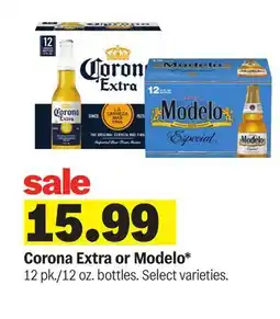 Meijer Corona Extra or Modelo offer