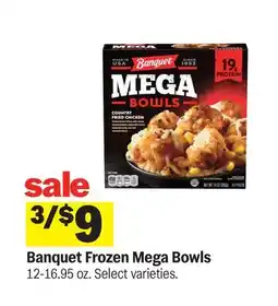 Meijer Banquet Frozen Mega Bowls offer