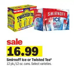 Meijer Smirnoff Ice or Twisted Tea offer