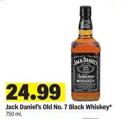 Meijer Jack Daniel's Old No. 7 Black Whiskey offer