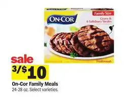 Meijer On-Cor Family Meals offer