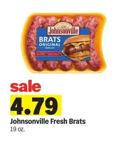 Meijer Johnsonville Fresh Brats offer