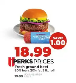 Hy-Vee Fresh ground beef offer
