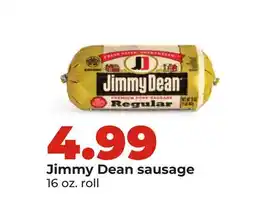 Hy-Vee Jimmy Dean sausage offer