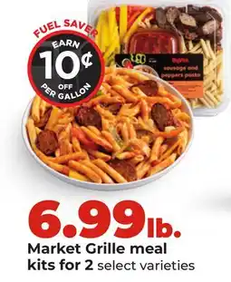 Hy-Vee Market Grille meal kits for 2 offer