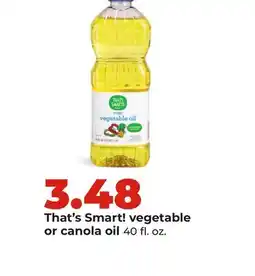 Hy-Vee That's Smart! vegetable or canola oil offer
