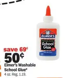 Meijer Elmer's Washable School Glue offer
