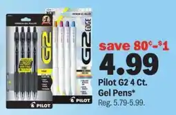 Meijer Pilot G2 Gel Pens offer