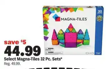 Meijer Select Magna-Tiles 32 Pc. Sets offer