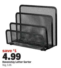 Meijer Havenstay Letter Sorter offer