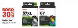 Meijer Meijer Ink offer
