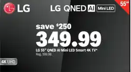Meijer Lg 55" qned ai mini led smart 4k tv offer