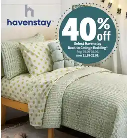Meijer Havenstay Back to College Bedding offer