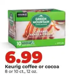 Hy-Vee Keurig coffee or cocoa offer